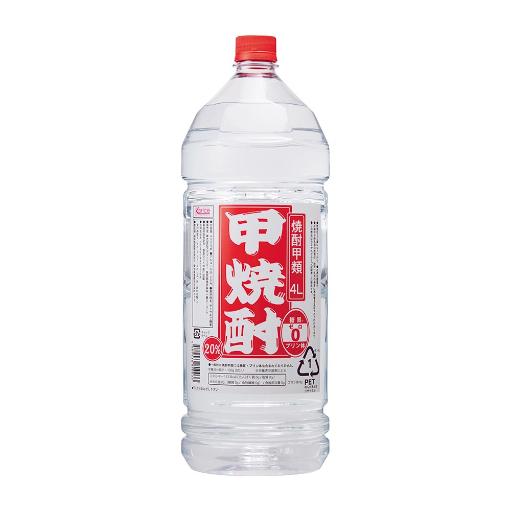 Kprice 甲焼酎 20° 4Lペット