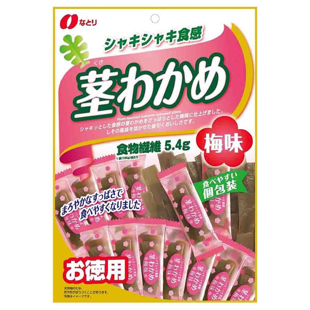 なとり 茎わかめ 梅味 105g