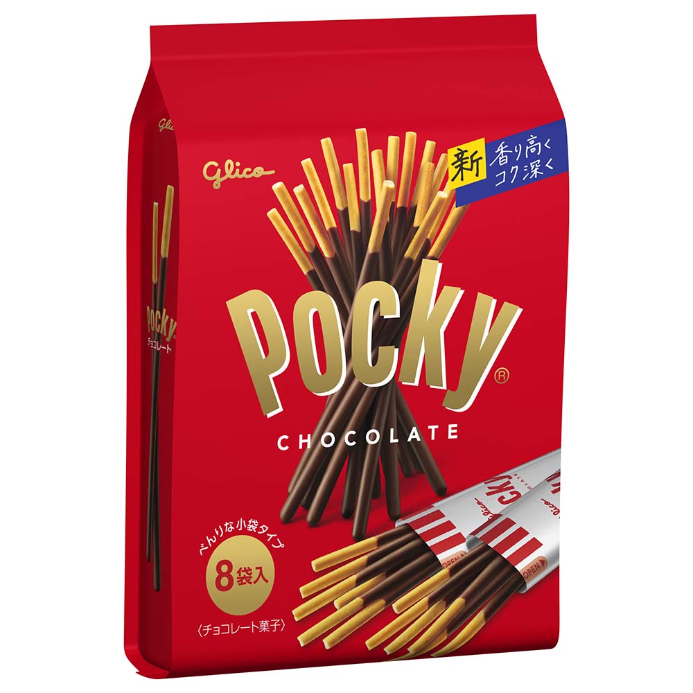 江崎グリコ ポッキーチョコレート 8袋