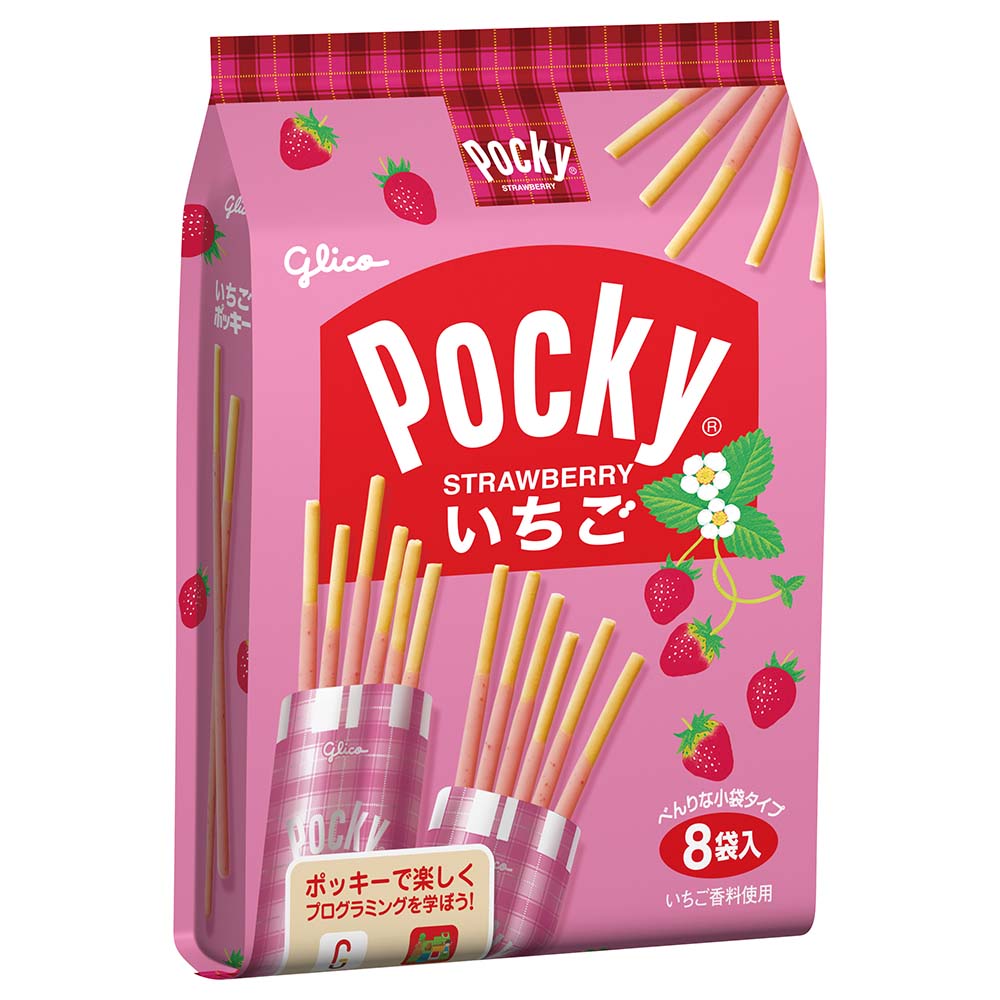 江崎グリコ いちごポッキー 8袋