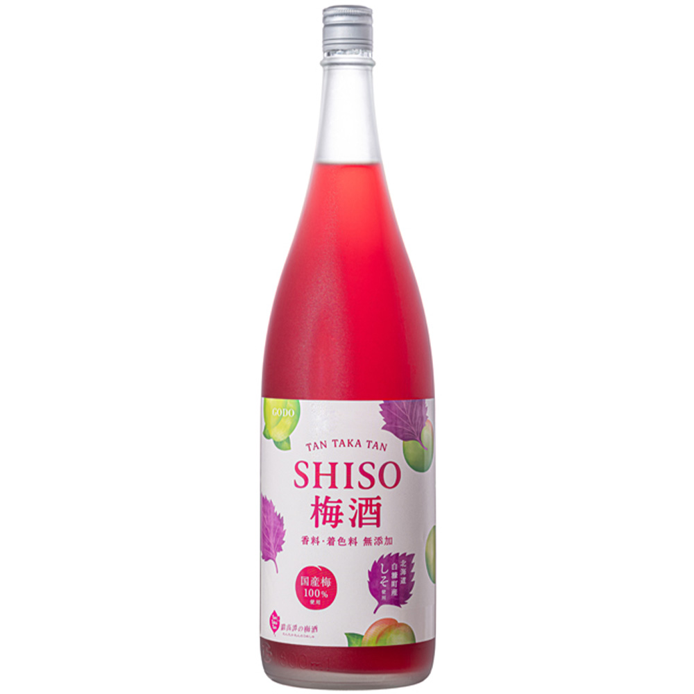 TAN TAKA TAN SHISO梅酒 （鍛高譚の梅酒） 1.8L