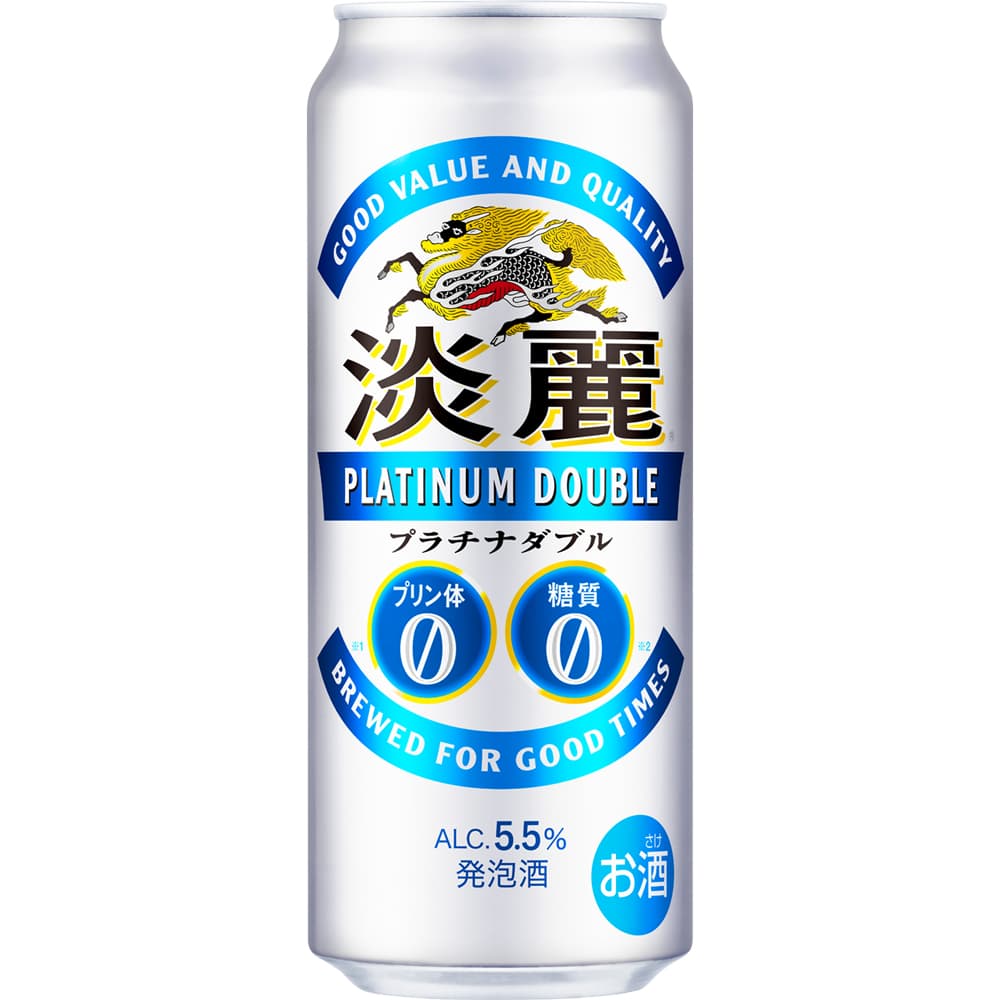 キリン 淡麗 プラチナダブル 500ml缶