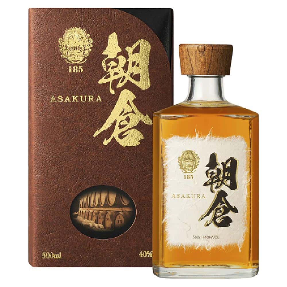 篠崎 朝倉 ホワイトオーク樽熟成 40° 500ml