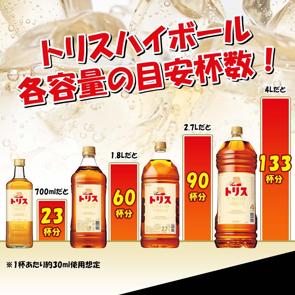 サントリー トリス ウイスキー 700ml｜国産ウイスキー｜格安・安いお酒