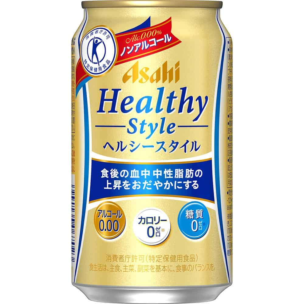 アサヒ ヘルシースタイル（特保） 350ml缶（ノンアルコール）