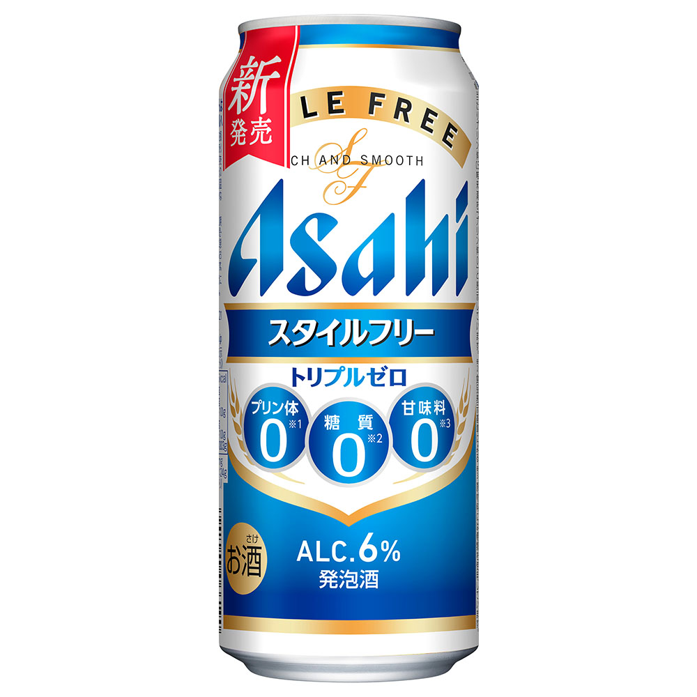 アサヒ スタイルフリー トリプルゼロ 500ml缶 【10月増税対象】