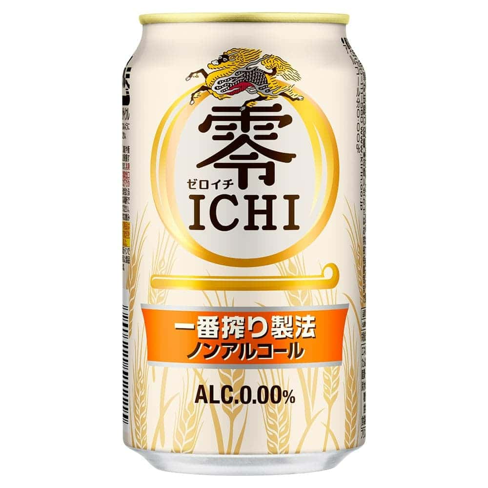 キリン 零ICHI（ゼロイチ） 350ml缶（ノンアルコール）