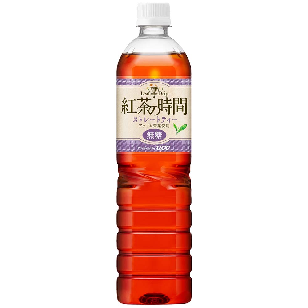 UCC 霧の紅茶 紅茶の時間 無糖ストレートティー 900ml