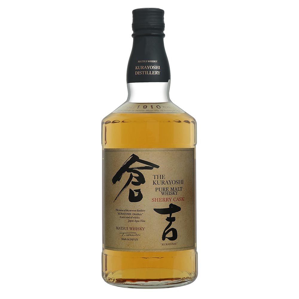松井 マツイピュアモルトウイスキー 倉吉 シェリーカスク 700ml
