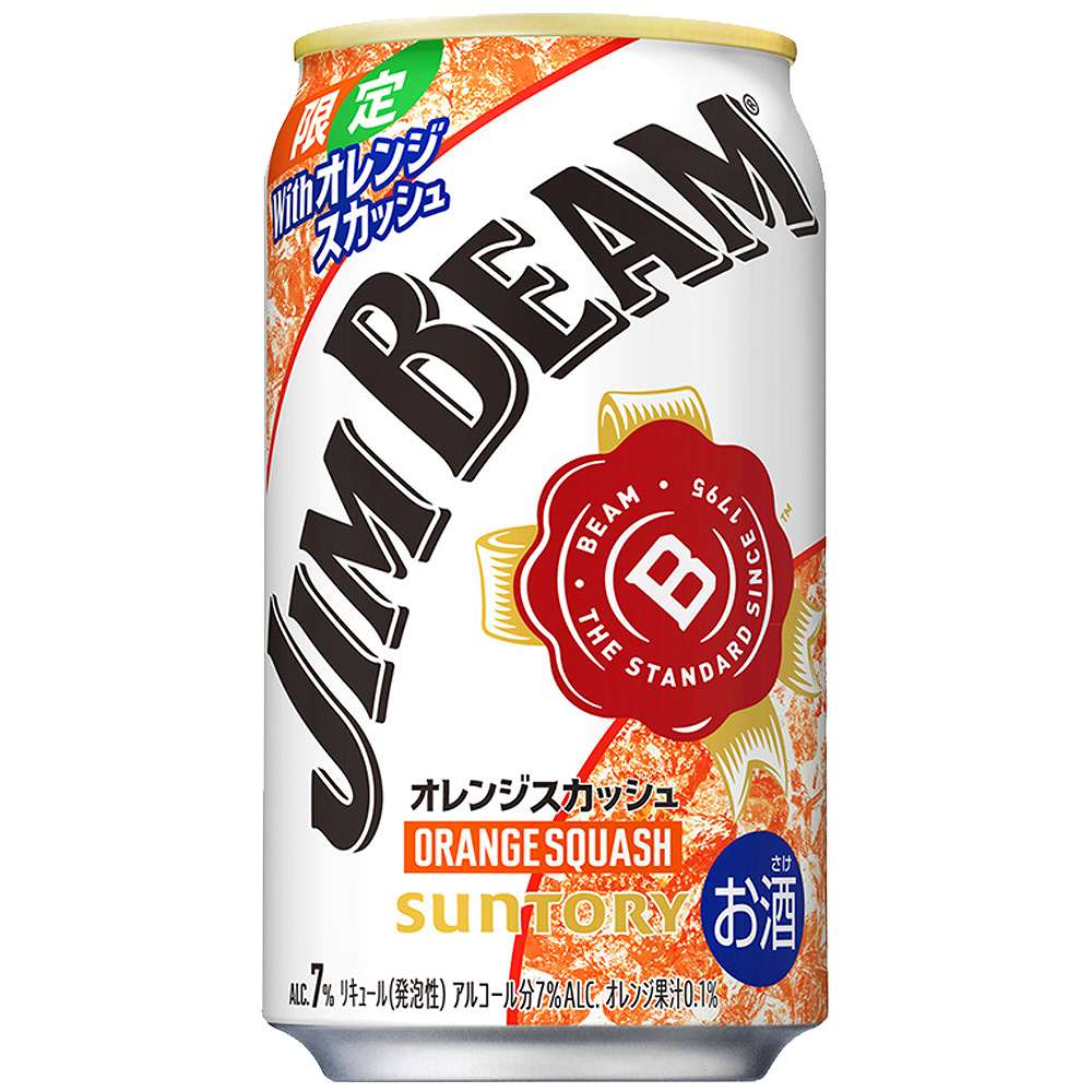 サントリー ジムビーム オレンジスカッシュ 350ml缶