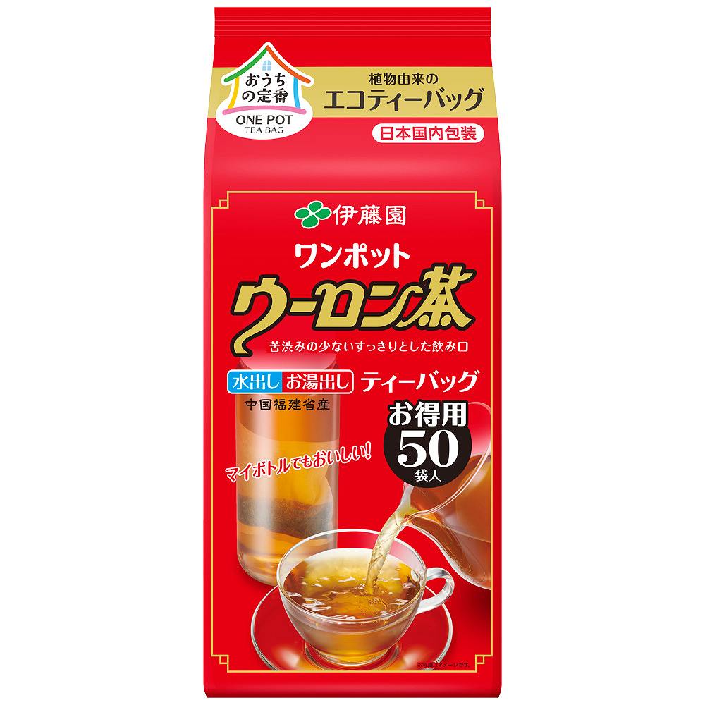 伊藤園 ワンポット ウーロン茶 エコティーバッグ 50袋