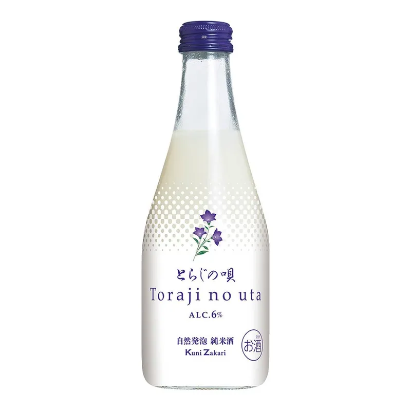 国盛 自然発泡純米酒 とらじの唄 300ml