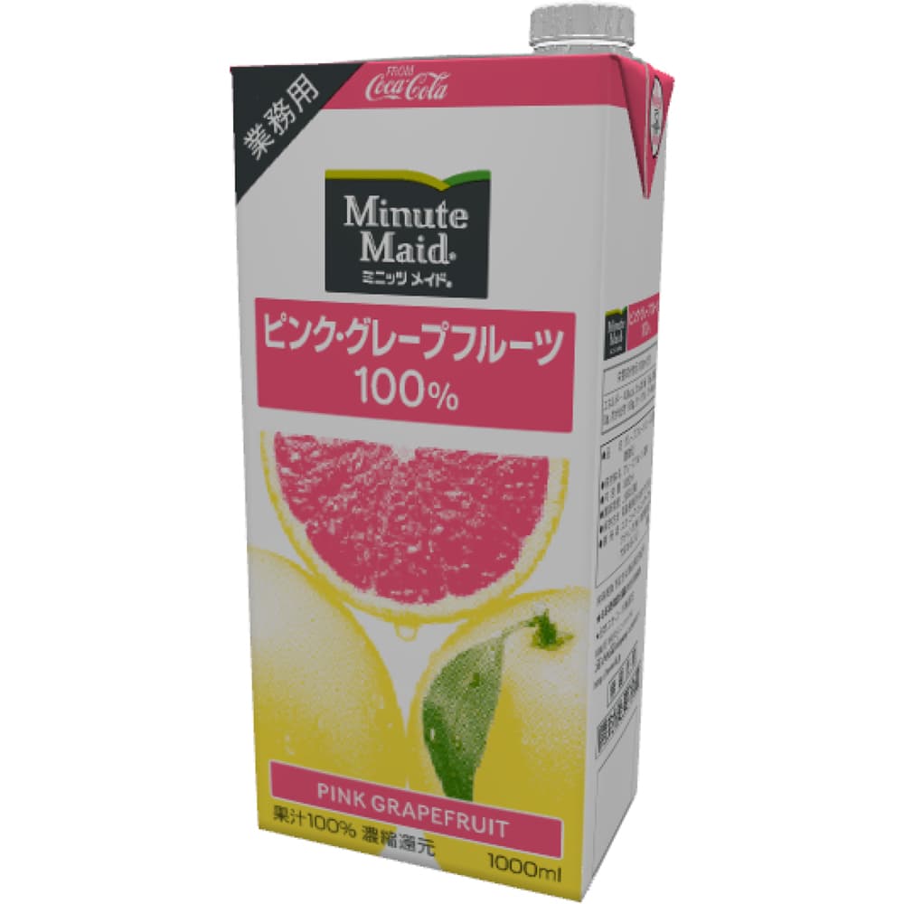 ミニッツメイド ピンクグレープフルーツ 100％ 1L