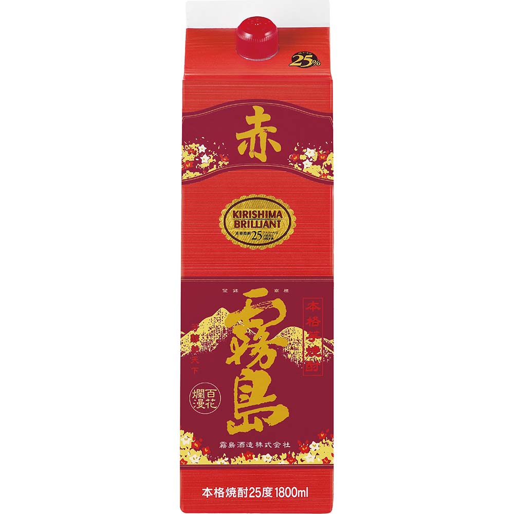 赤霧島 芋 25° 1.8Lパック