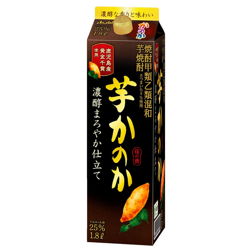 甲乙混和 芋かのか 濃醇まろやか仕立て 25° 1.8L