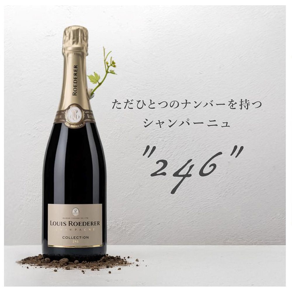 ルイ ロデレール コレクション 白 泡 750ml｜シャンパン