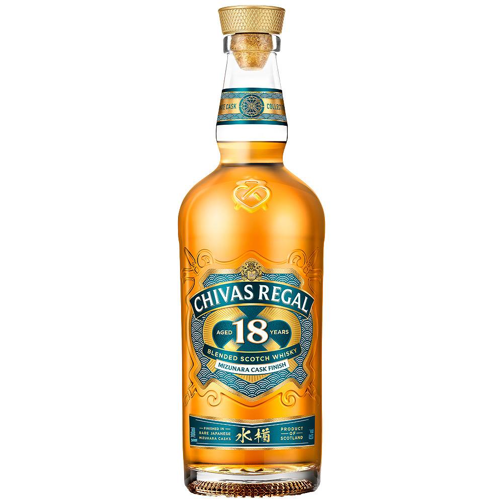 シーバスリーガル 18年 ミズナラカスクフィニッシュ 700ml｜国産