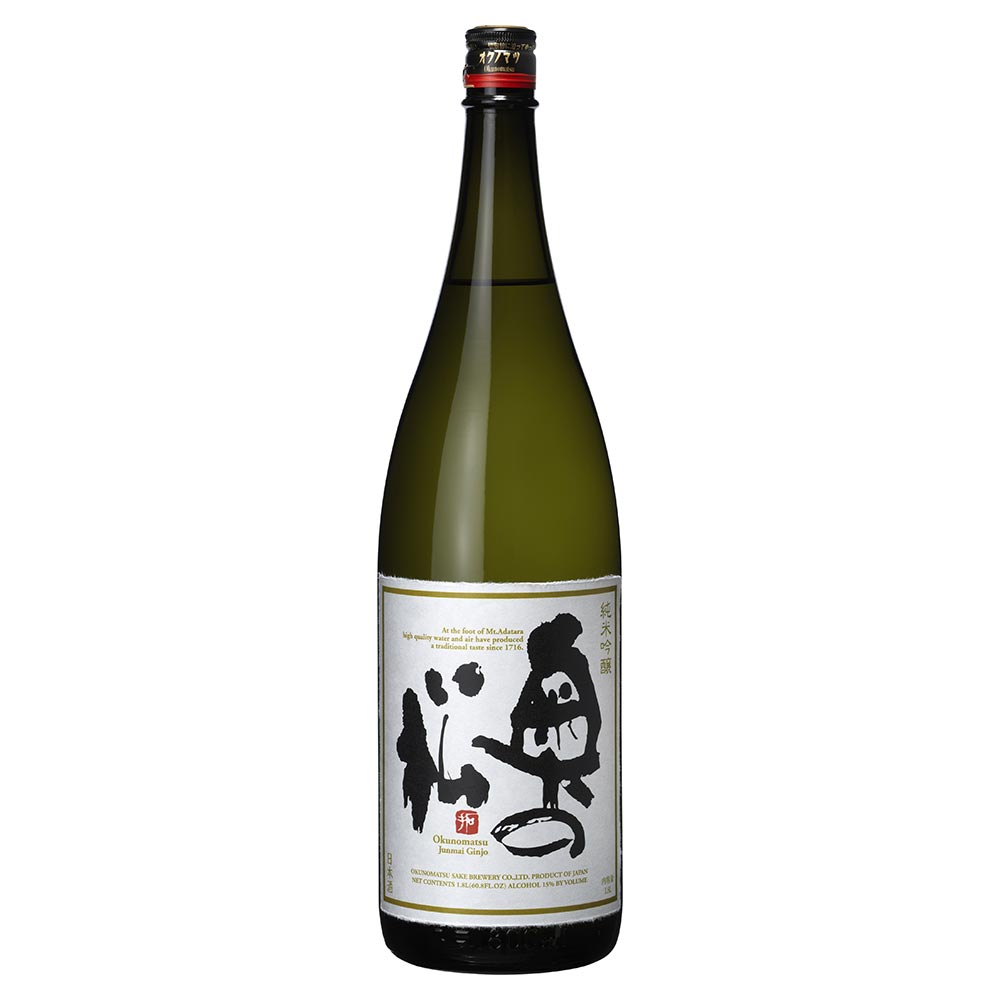 奥の松 純米吟醸 1.8L