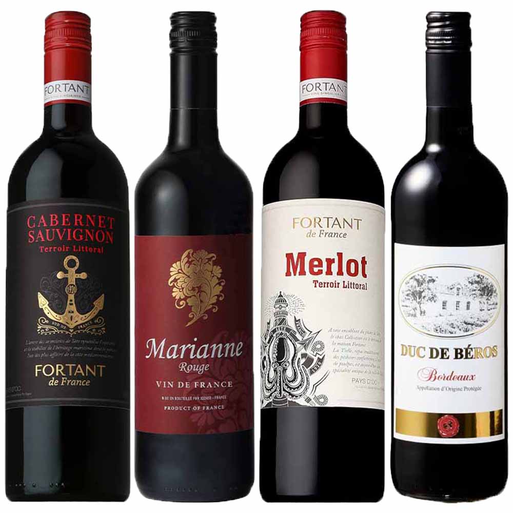 高級ワインセット 4本 セット〕オール金賞 お肉に合わせたい赤 750ml×4本｜ワインセット