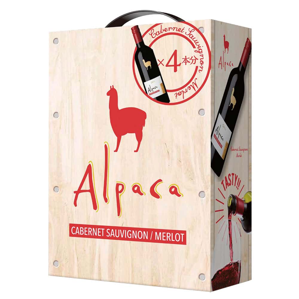 サンタ ヘレナ アルパカ カベルネ メルロー 赤 3L  BOX