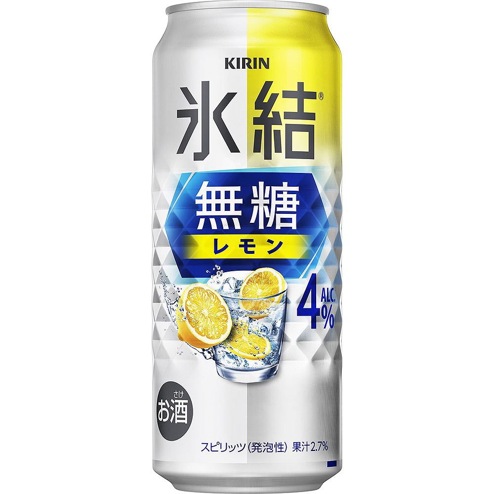 キリン 氷結 無糖レモン 4％ 500ml缶