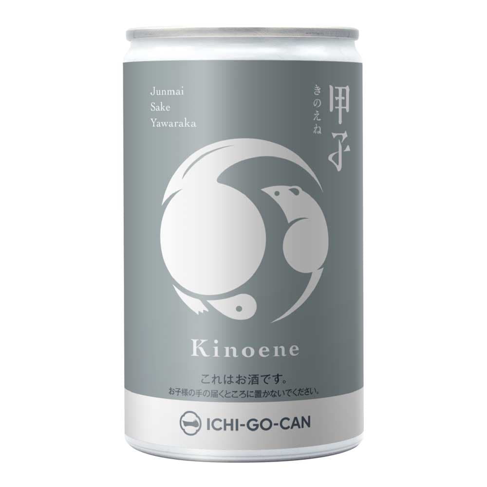 飯沼本家 甲子 純米酒 一合缶 180ml
