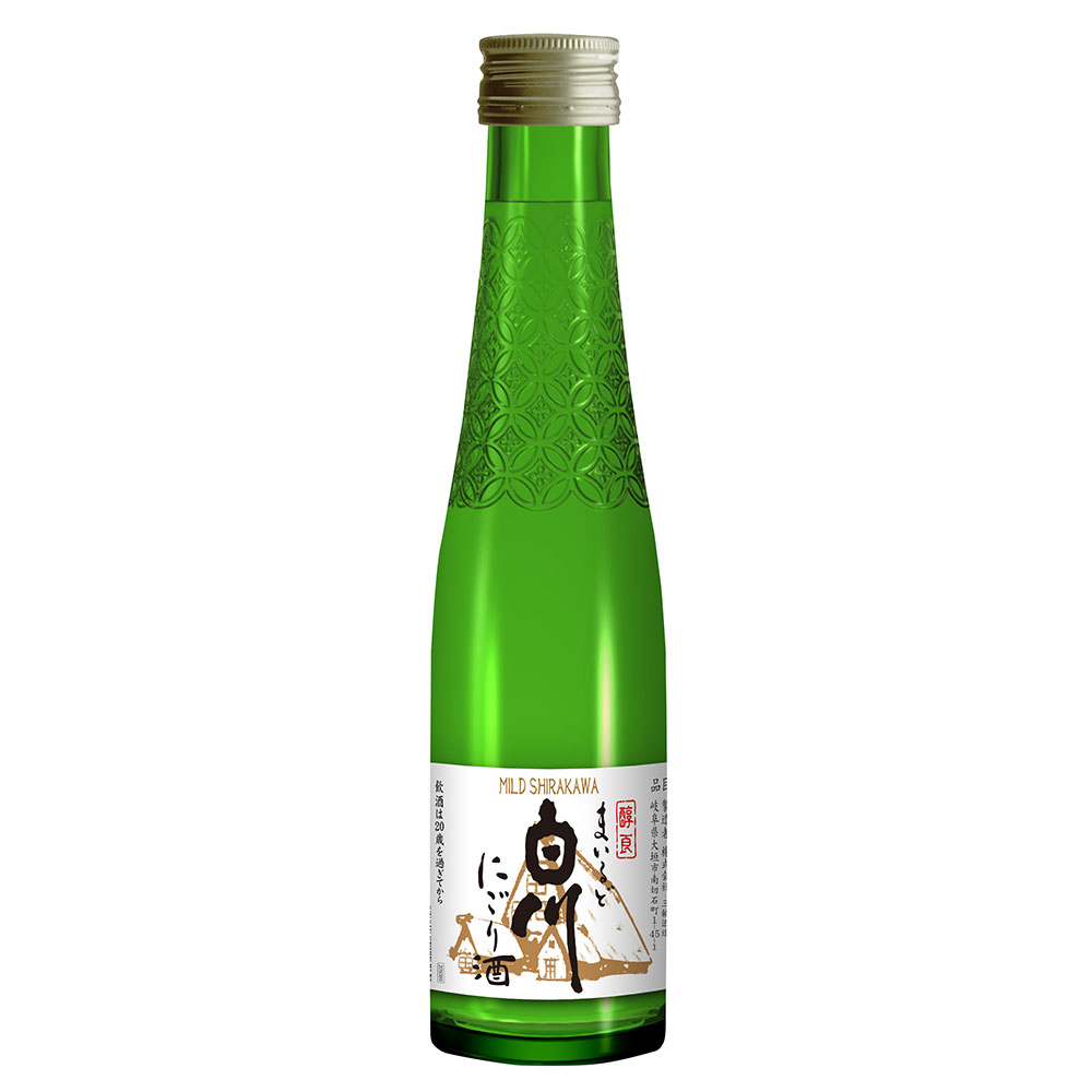 蔵べる 白川郷 まいるど白川 にごり酒 180ml