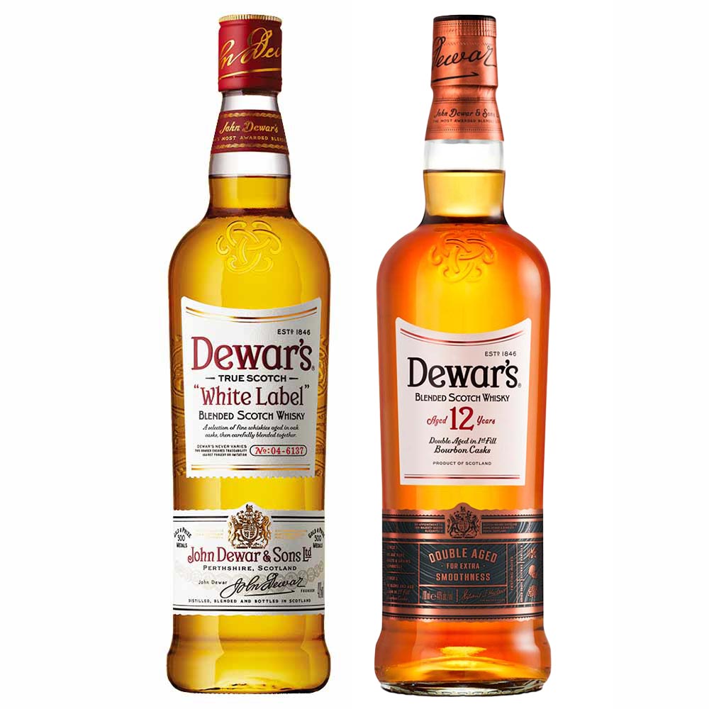 セット〕デュワーズホワイトラベル・デュワーズ 12年 700ml×2本