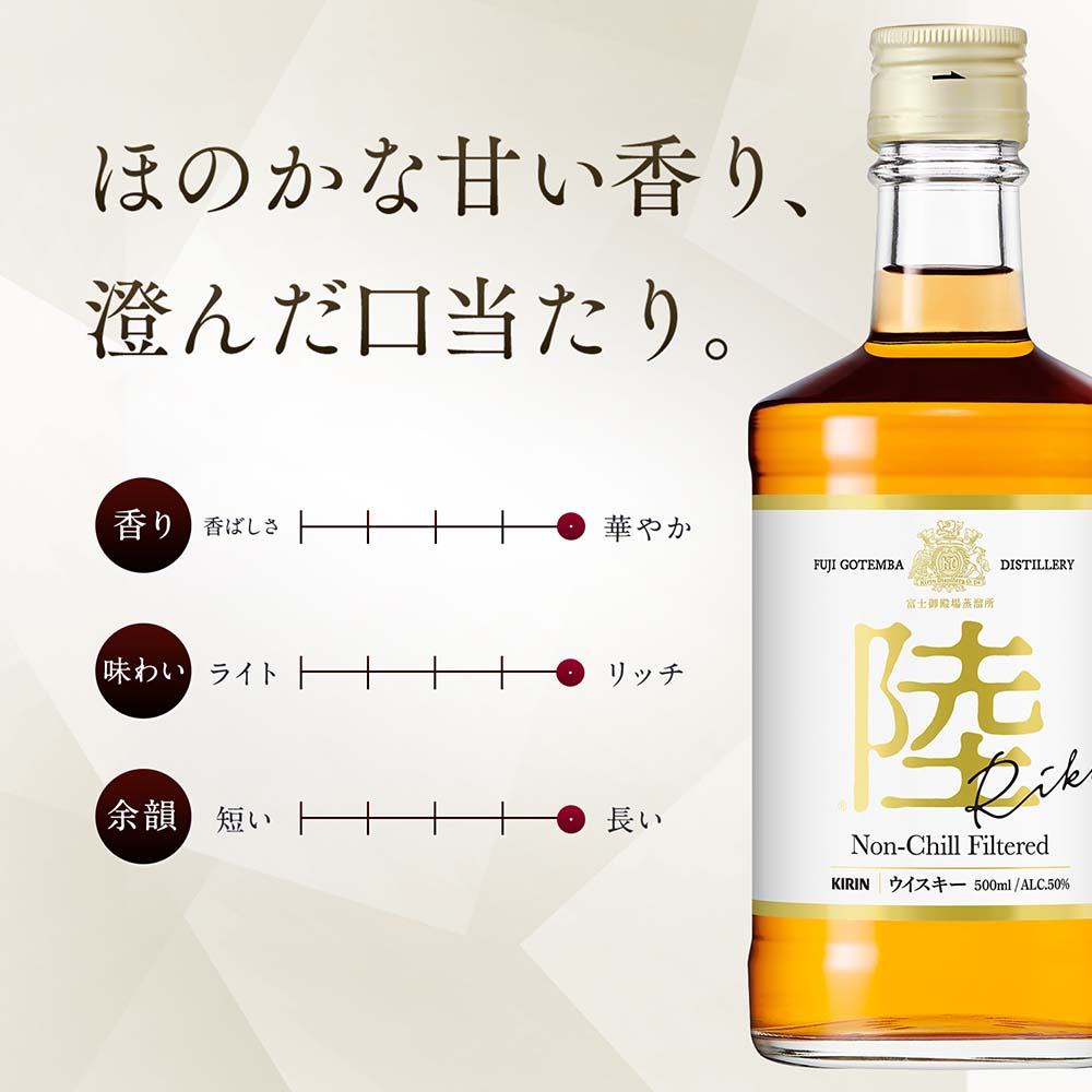 キリン ウイスキー 陸 4L｜国産ウイスキー｜格安・安いお酒の通販