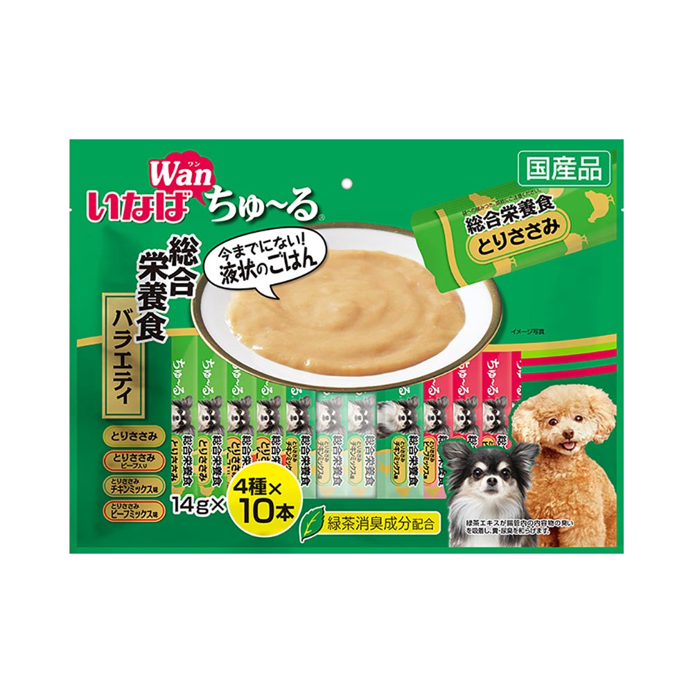 ペット用〕犬ちゅ～る 総合栄養食バラエティ 14g×40本｜｜格安・安いお