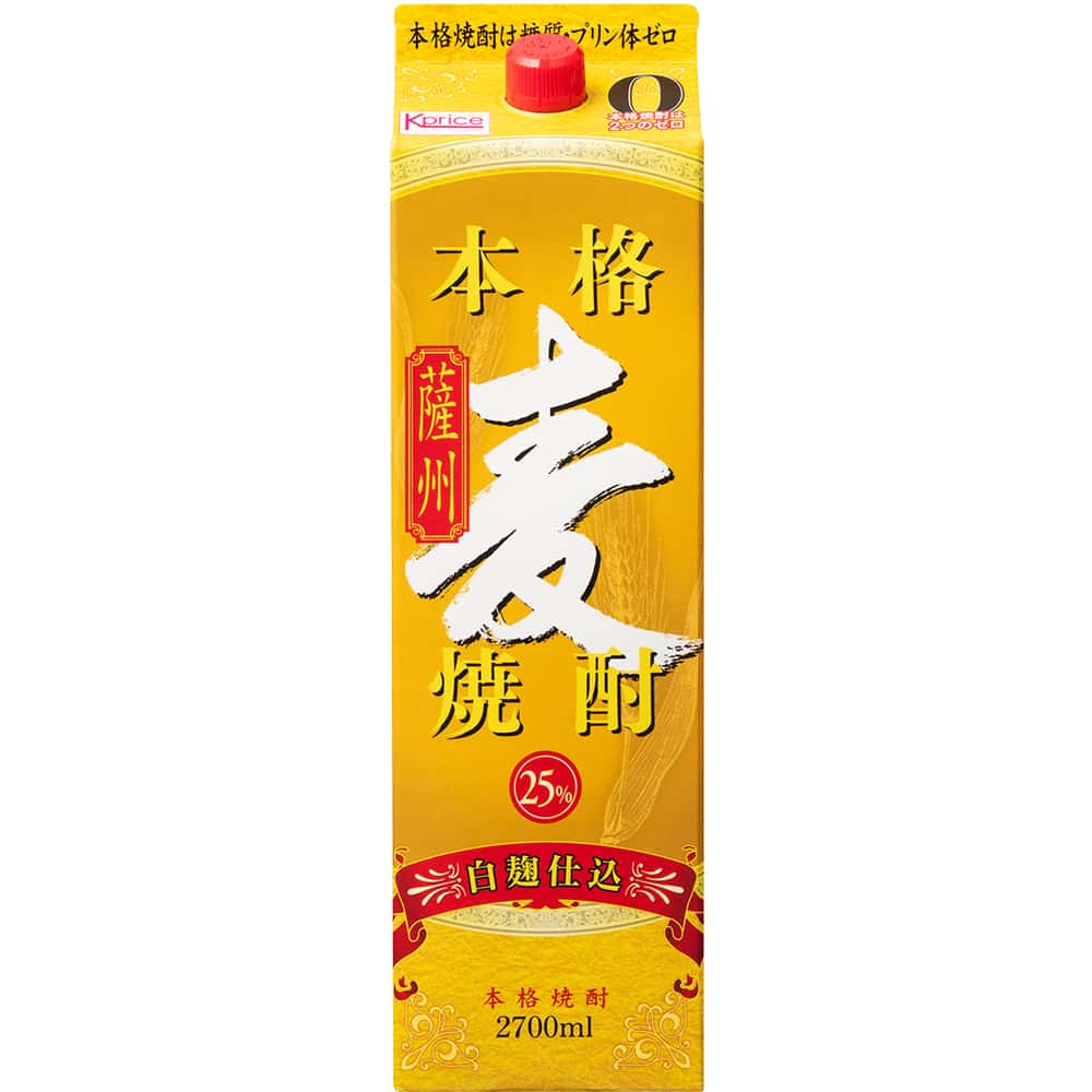Kprice 本格麦焼酎 25° 2.7L