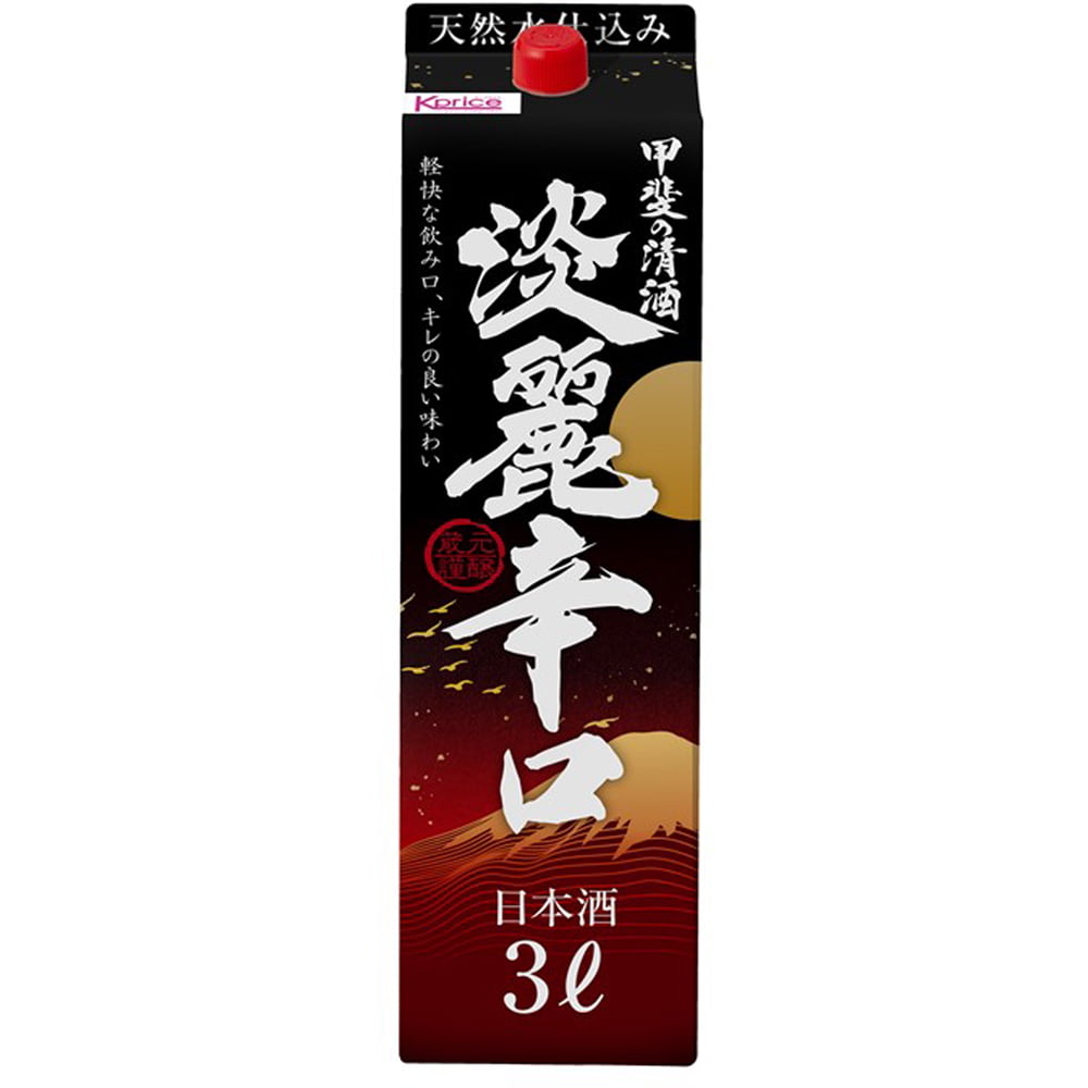 Kprice 甲斐の清酒 淡麗辛口 3L