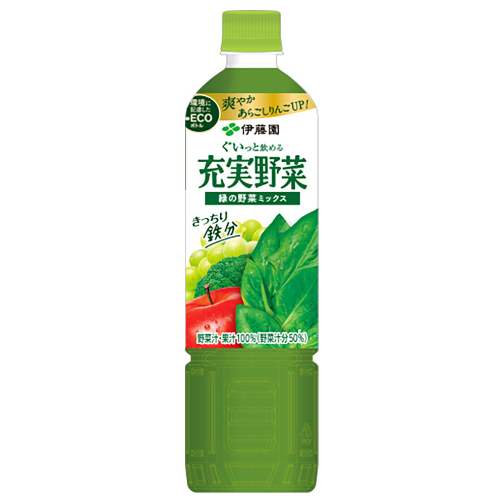 伊藤園 充実野菜 緑の野菜ミックス 740g