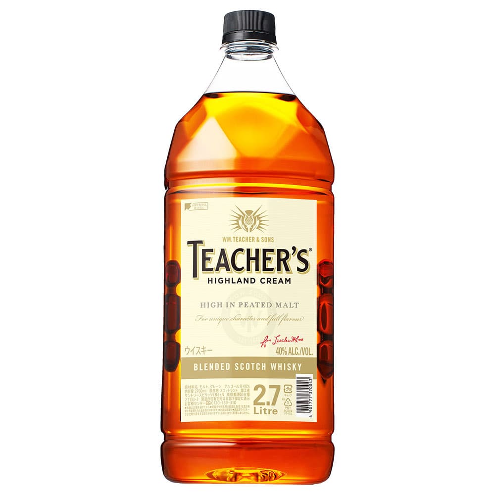 ティーチャーズ ハイランドクリーム 2.7Lペット