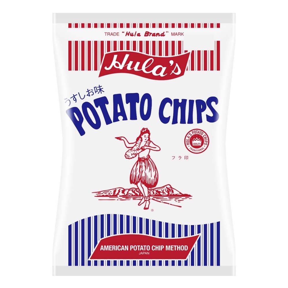 フラ印 アメリカンポテトチップ うす塩味 148g
