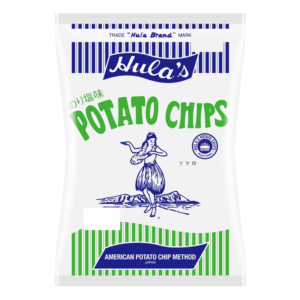フラ印 アメリカンポテトチップ のり塩味 148g
