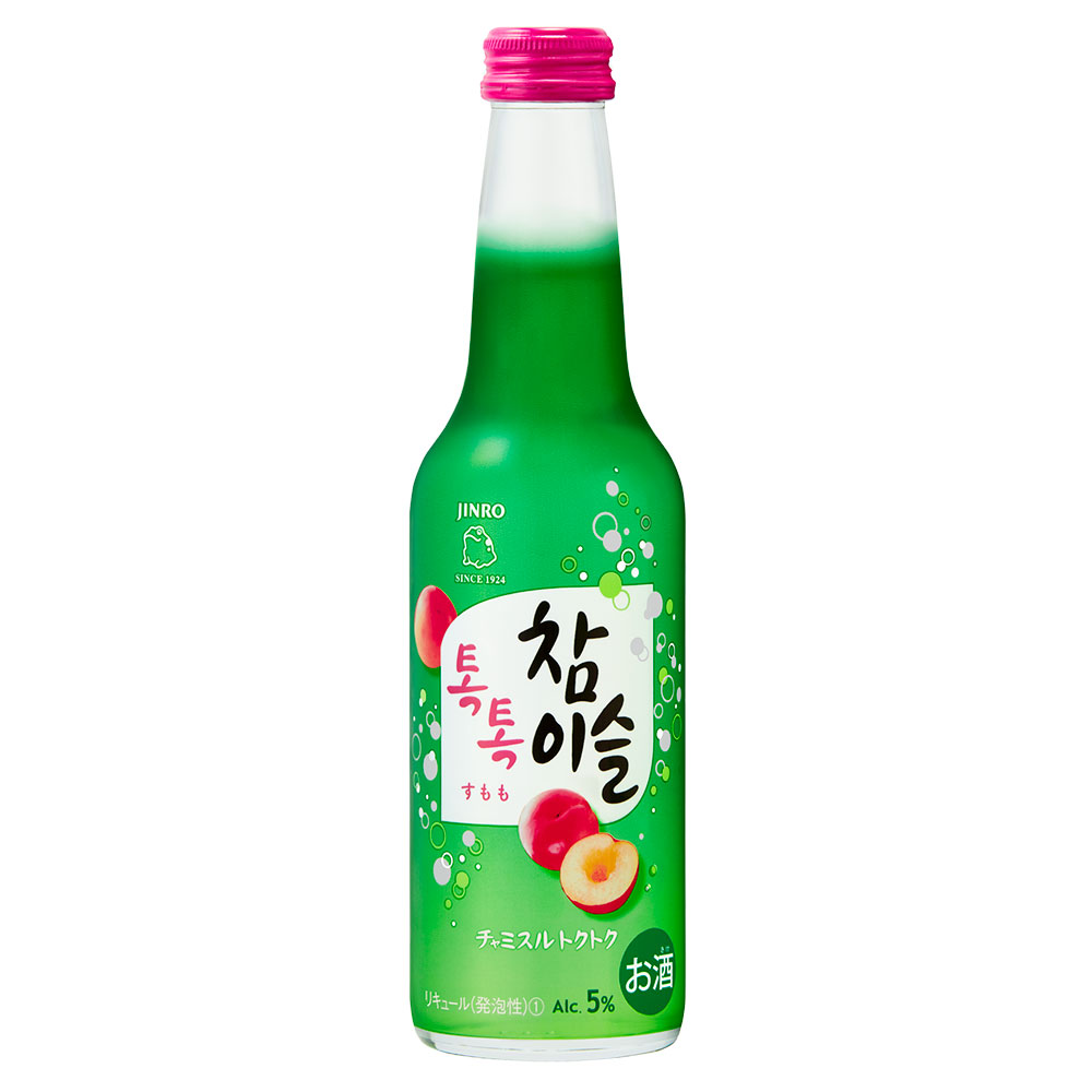 真露（ジンロ） チャミスル トクトクすもも 5° 275ml