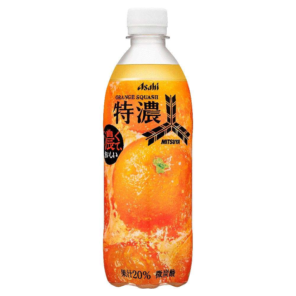 アサヒ 三ツ矢 特濃オレンジスカッシュ 500ml
