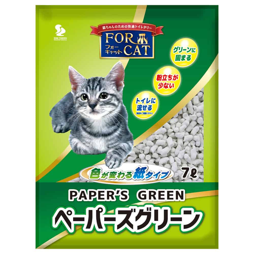 〔ペット用〕新東北工業 ペーパーズグリーン 7L