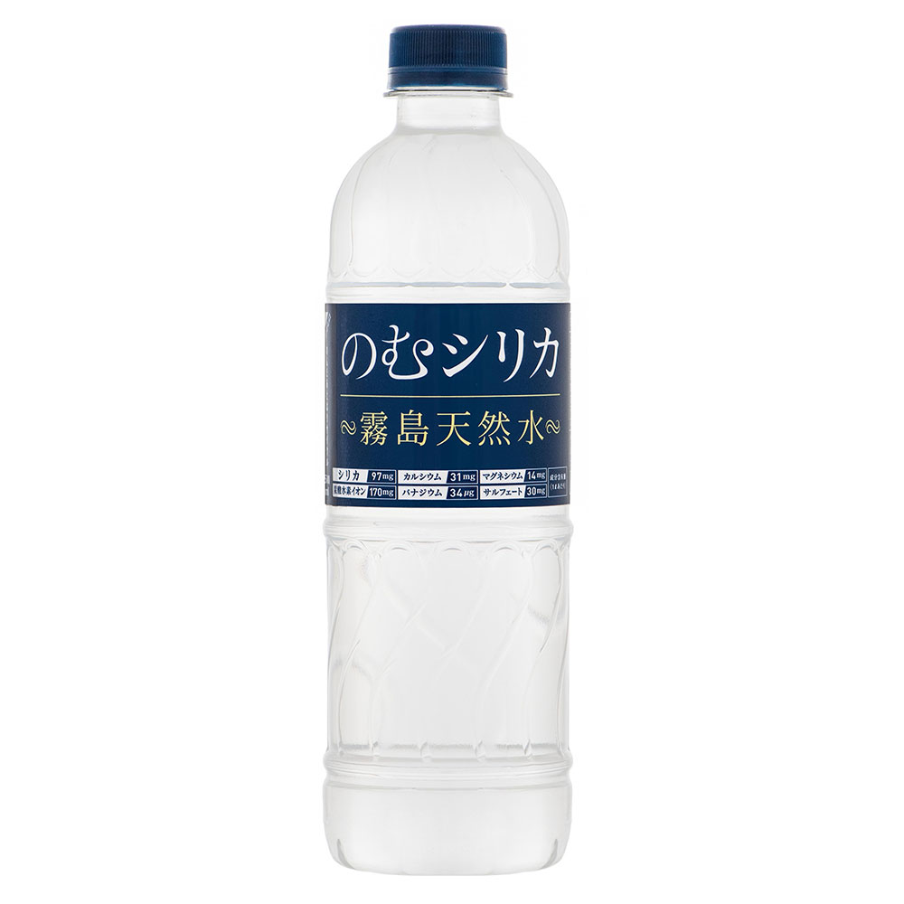 Qvou 霧島天然水 のむシリカ 500ml