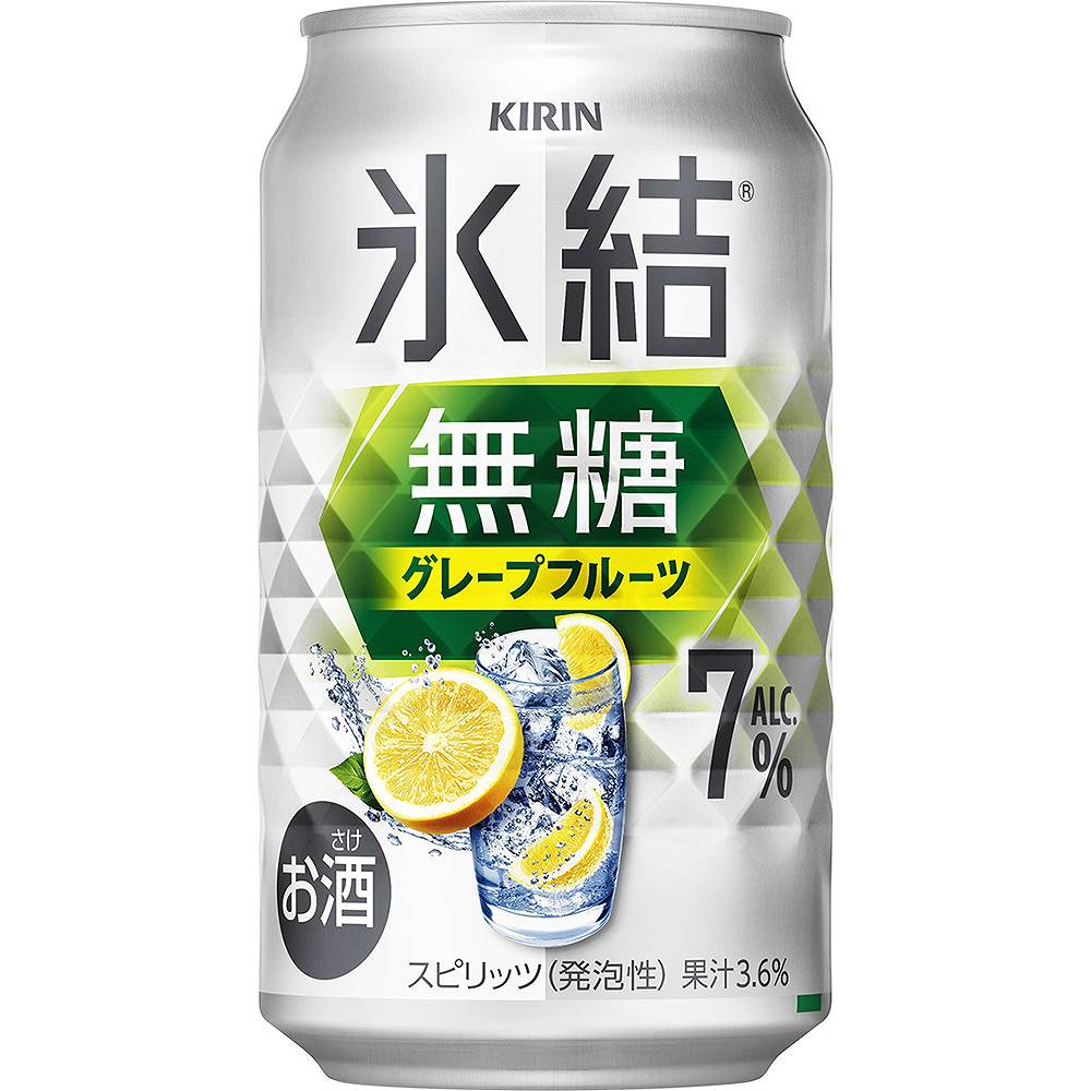 キリン 氷結 無糖グレープフルーツ 7% 350ml缶