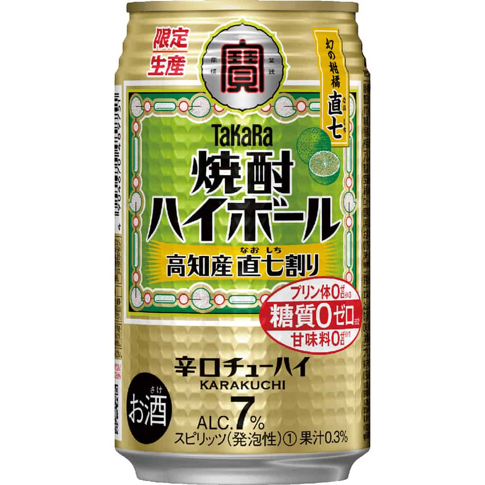 宝 焼酎ハイボール 高知産直七割り 350ml缶｜焼酎ハイ・梅サワー・梅酒