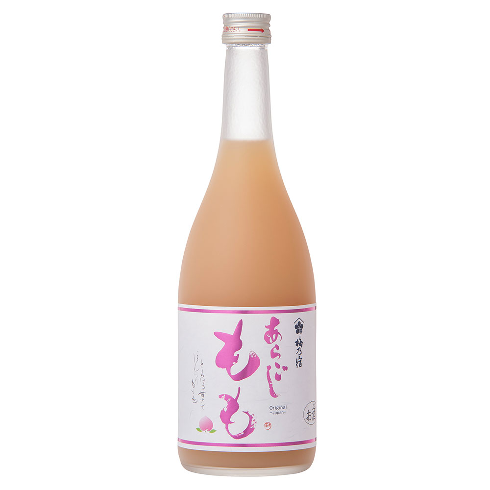 梅乃宿 あらごしもも 8° 720ml