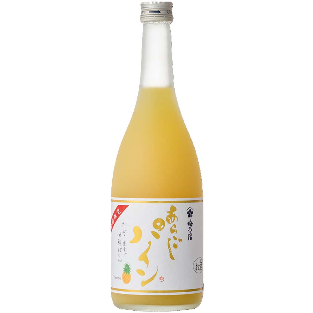 梅乃宿 あらごしパイン 6度 720ml