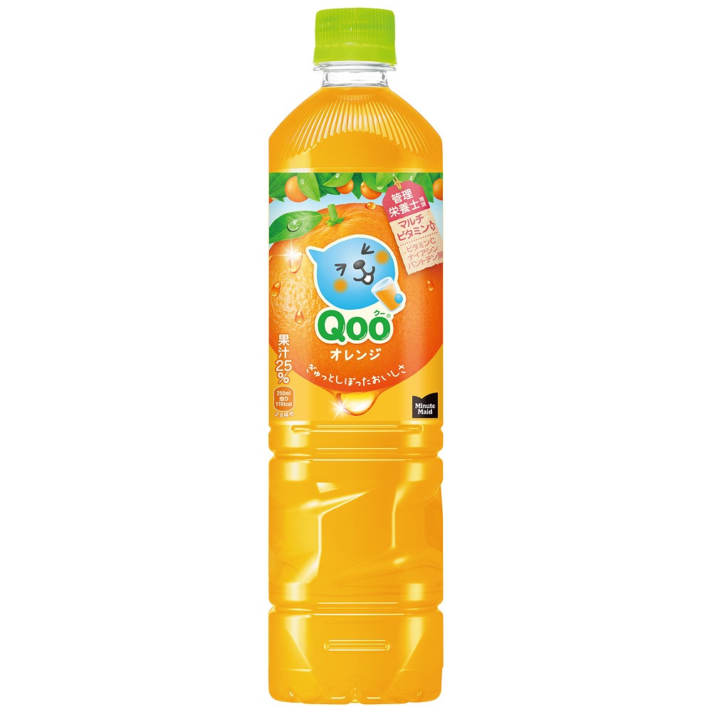 ミニッツメイド Qoo（クー）オレンジ（果汁25％） 950ml