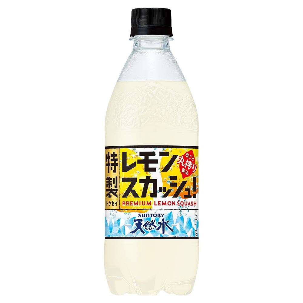 サントリー 天然水 特製レモンスカッシュ 500ml