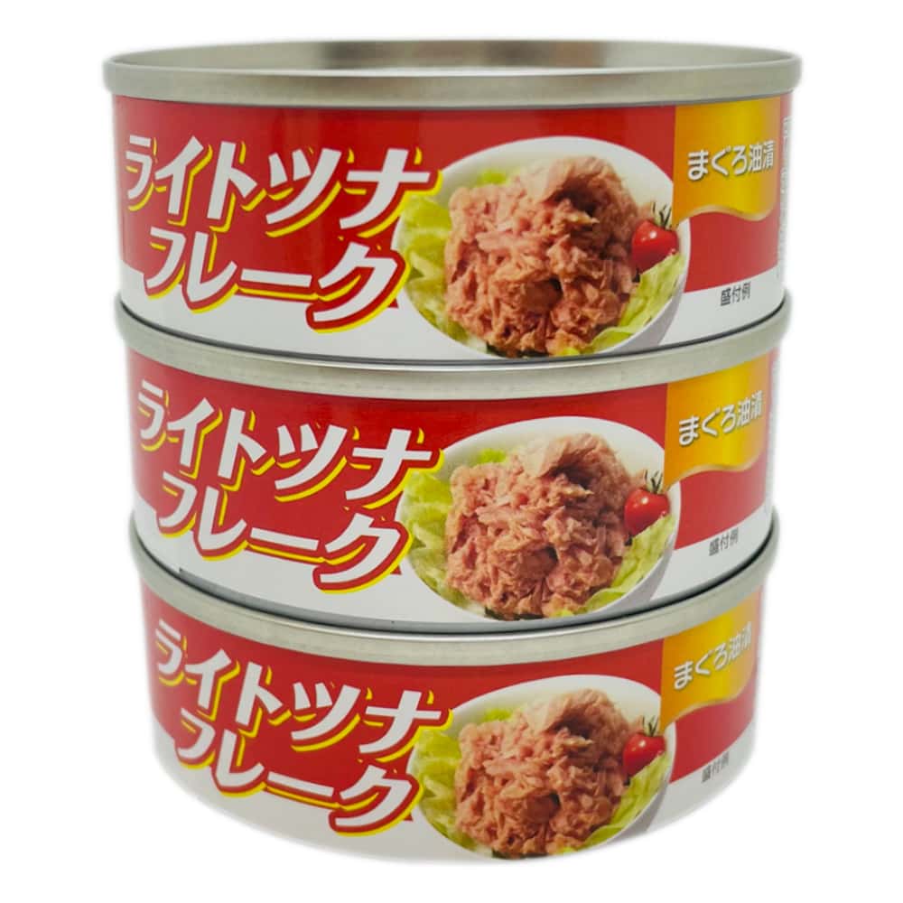 タイランドフィッシャリー ライトツナフレーク 油漬 70g×3缶パック