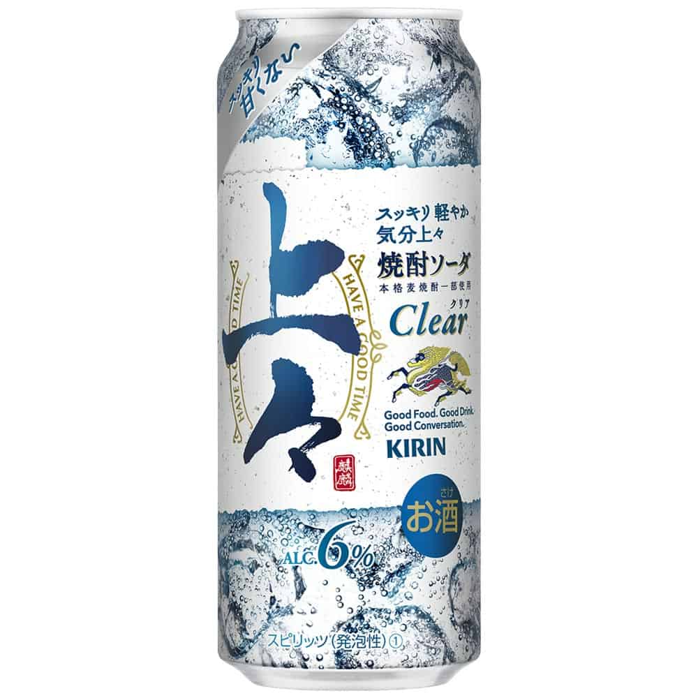 キリン 上々 焼酎ソーダ 500ml缶｜チューハイ(中ALC4～7％)｜格安