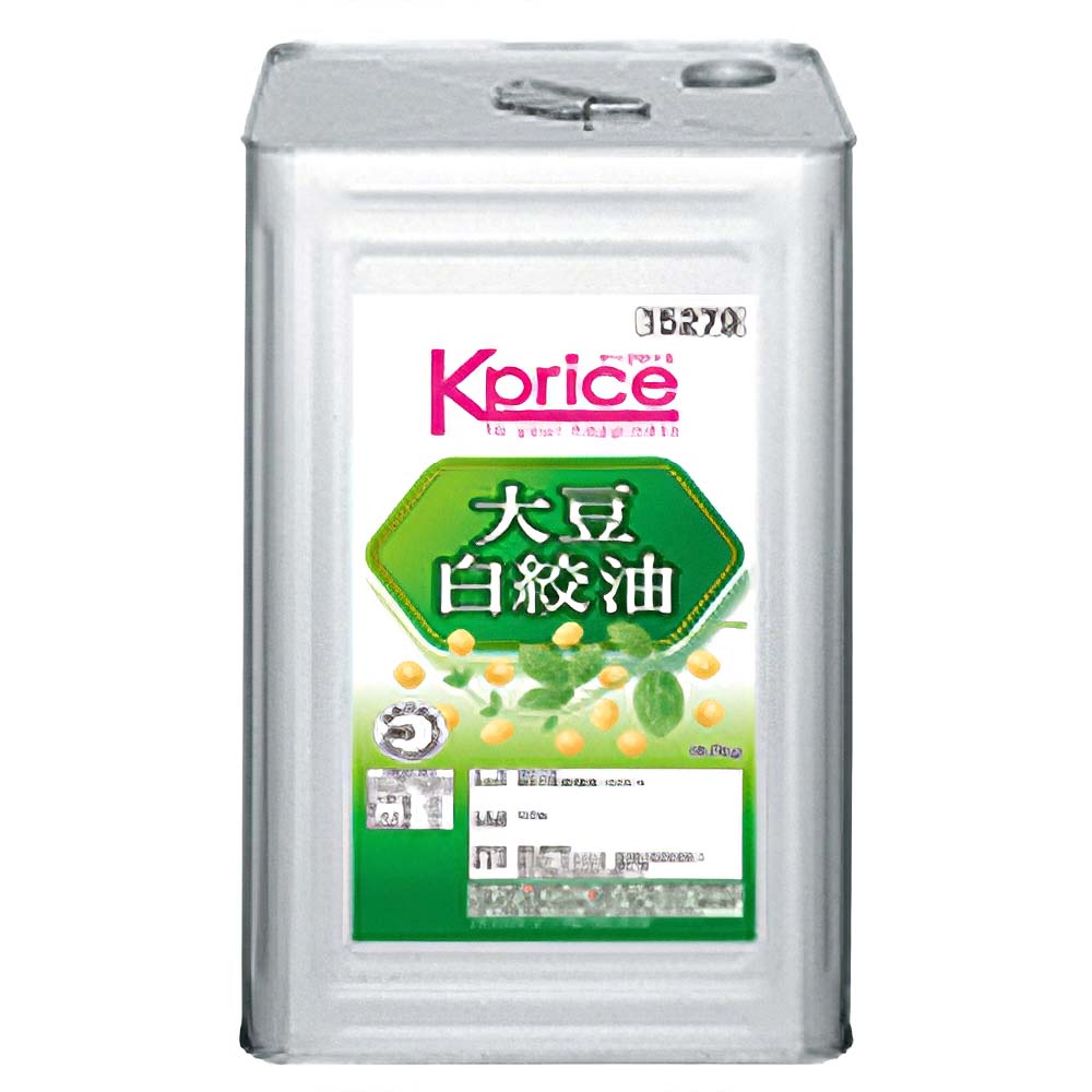 Kprice 大豆白絞油 16.5kg缶