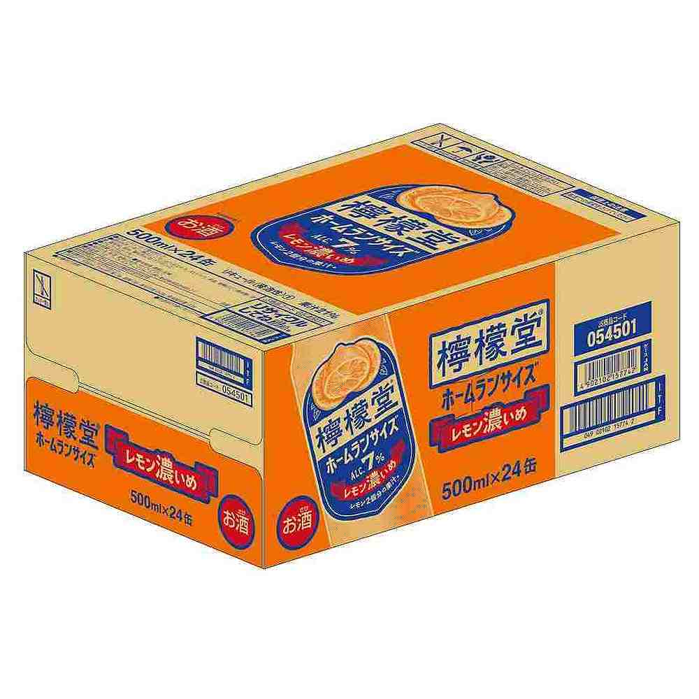 コカ・コーラ 檸檬堂 レモン濃いめ 500ml缶 【10月増税対象】｜レモン